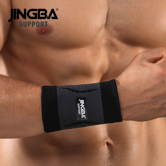 6017 Nylon Basketball Wristband - Elastic Gym Wrist Wrap & Brace
