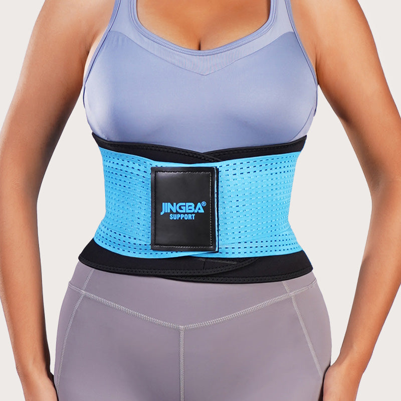 JINGBA SUPPORT 2308 respirant minceur femmes corps Shaper sueur perte de poids Corset ventre tondeuse taille formateur bande