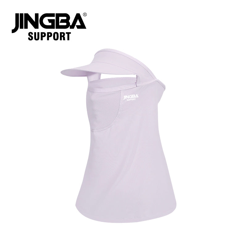 JINGBA SUPPORT 5055 masque de refroidissement avec visière léger été Protection solaire refroidissement châle respirant maille Sport casquette