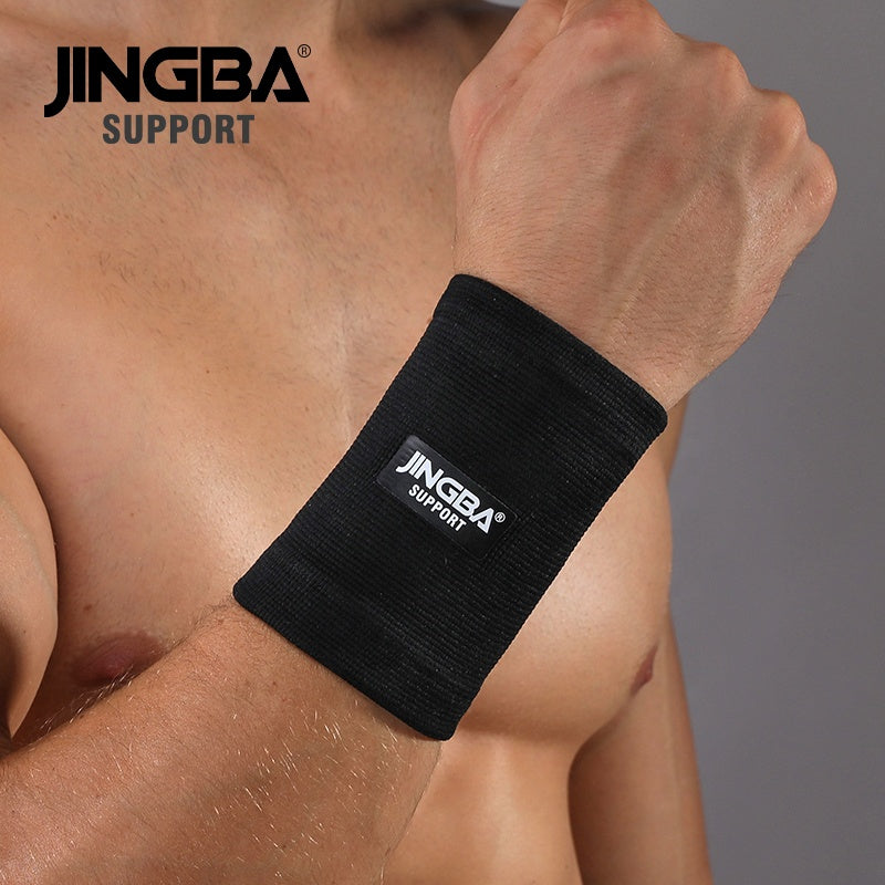 JINGBA SUPPORT 0017 Élastique doux sport protéger basket-ball haltérophilie Gym Support de poignet Attelle de poignet