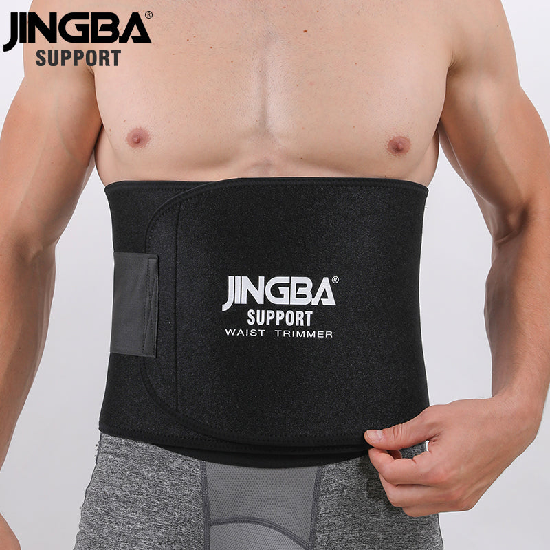 JINGBA SUPPORT 6308 Ceinture anti-transpiration unisexe en néoprène pour soutien de la taille et du dos