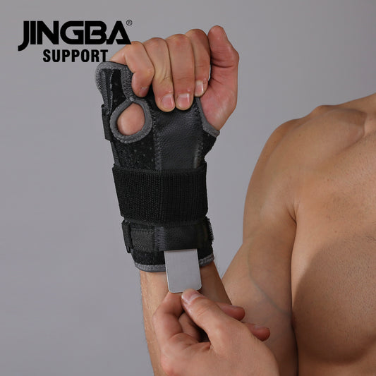 JINGBA SUPPORT 0208 Attelle de poignet en fer métallique Support de poignet pour tendinite Arthrite Soulagement de la douleur