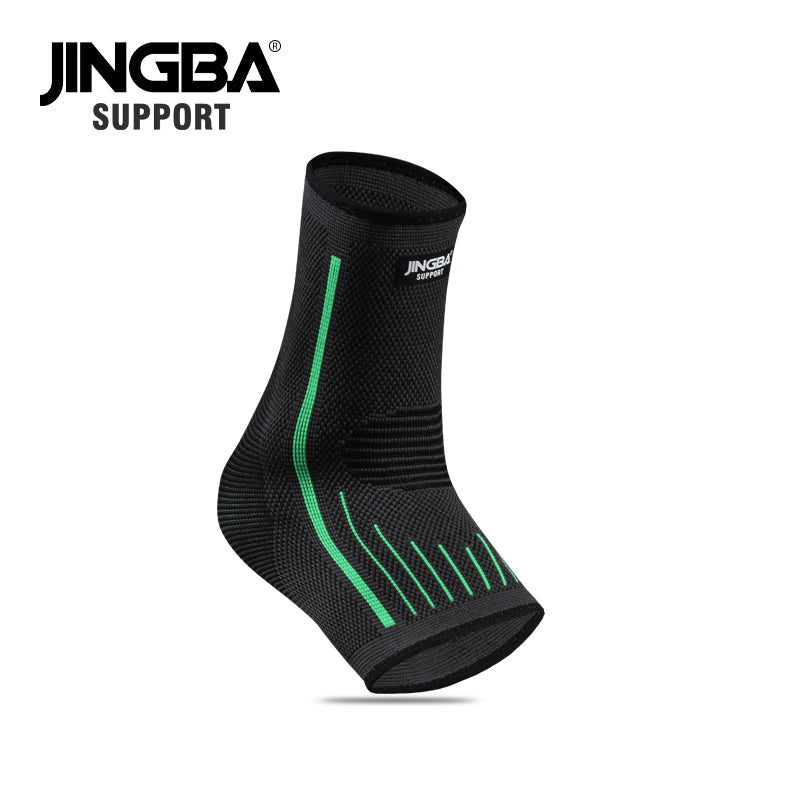 JINGBA SUPPORT 9047A orthèse de soutien de la cheville haute élastique renforcer Protection sport cheville garde cheville manchon pied protéger