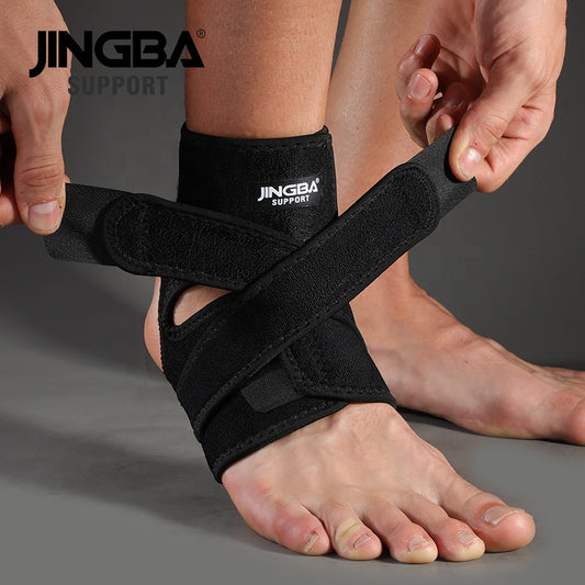 Adjustable Neoprene Ankle Brace - Water-Resistant with Compression Support