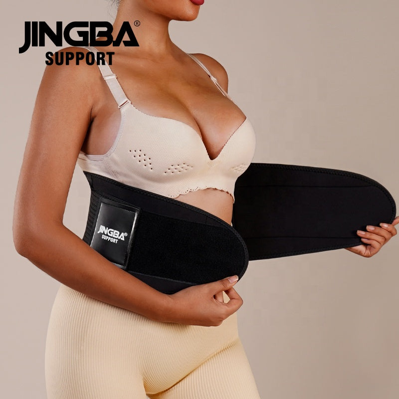 JINGBA SUPPORT 2308 respirant minceur femmes corps Shaper sueur perte de poids Corset ventre tondeuse taille formateur bande