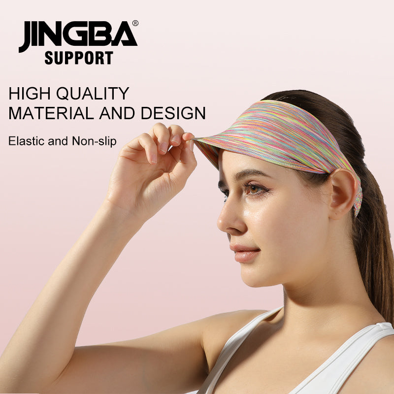 JINGBA SUPPORT 5155 Bandeau de sueur doux antidérapant pour femme pour le sport et le yoga, haute élasticité et doux pour la peau