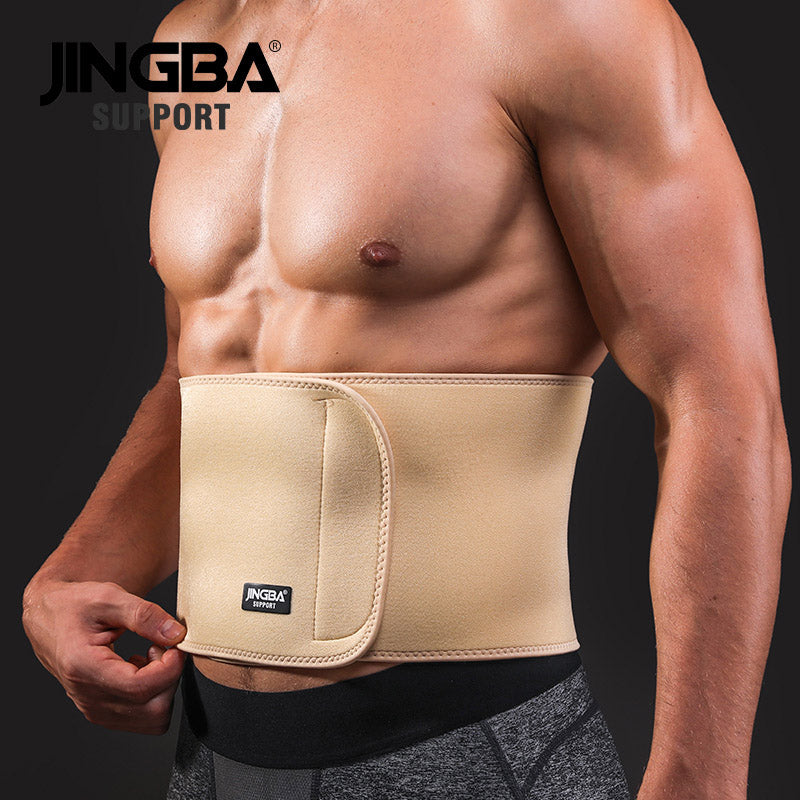 JINGBA SUPPORT 0308 néoprène taille soutien sport protecteur Fitness sueur ceinture soutien lombaire hommes femmes protection musculaire