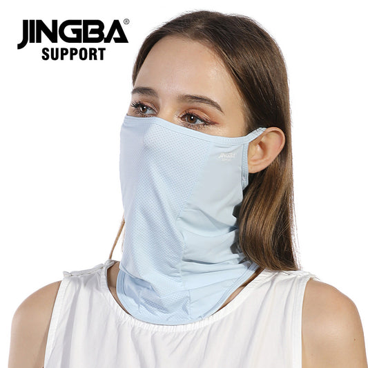 JINGBA SUPPORT 4055 masque facial réutilisable lavable Bandanas femmes hommes unisexe cache-cou couverture boucles d'oreille pour visage-cou
