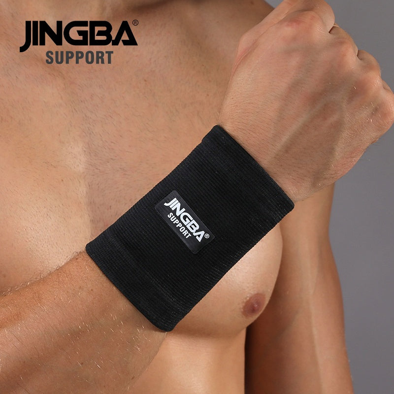 JINGBA SUPPORT 0017 Élastique doux sport protéger basket-ball haltérophilie Gym Support de poignet Attelle de poignet
