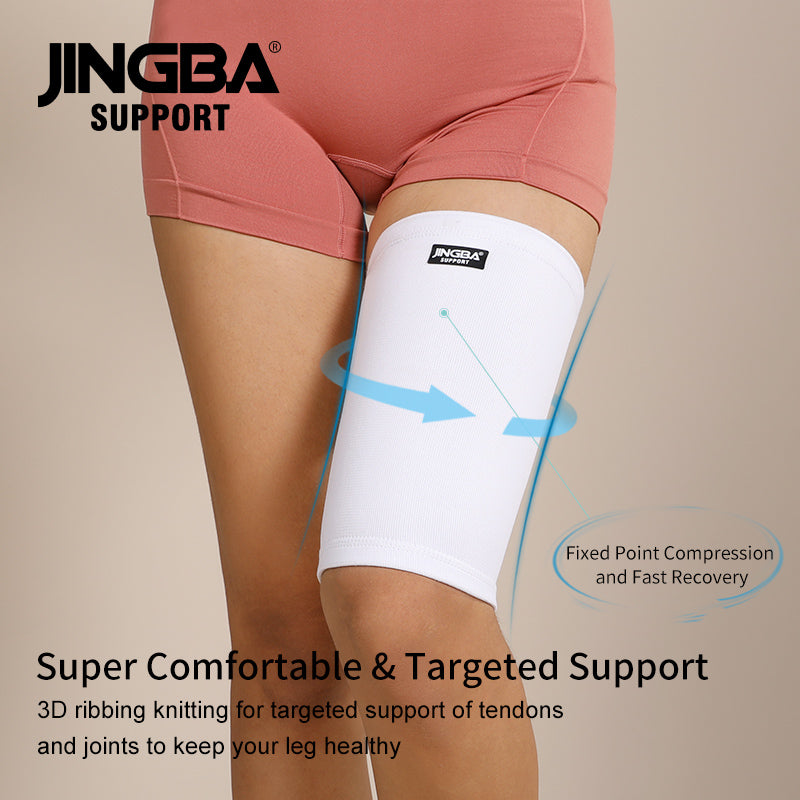 JINGBA SUPPORT 7357 Support de manchon de compression réglable pour le soulagement de la douleur de l'aine quadruple