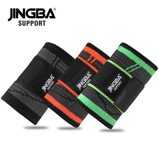 8017 Wide Compression Wrist Band with Straps