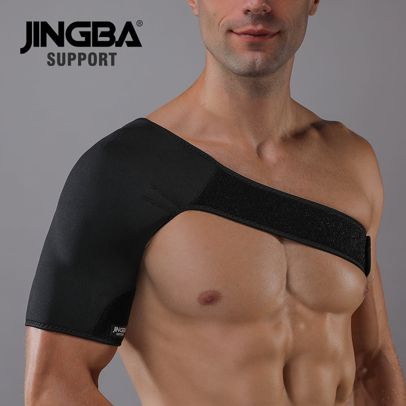 JINGBA SUPPORT 0108 ceinture de soutien d'épaule élastique en néoprène sangle arrière pour la correction de la fixation de l'orthèse de la clavicule de gymnastique
