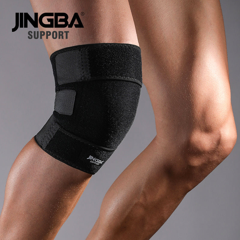 JINGBA SUPPORT 8038 Genouillère en néoprène pour la protection des sports de volley-ball et de basket-ball