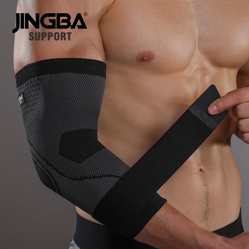 JINGBA SUPPORT 8037 attelle de bras réglable stabilisateur protecteur arthrite coude orthèse pour tendinite, tennis, dormir
