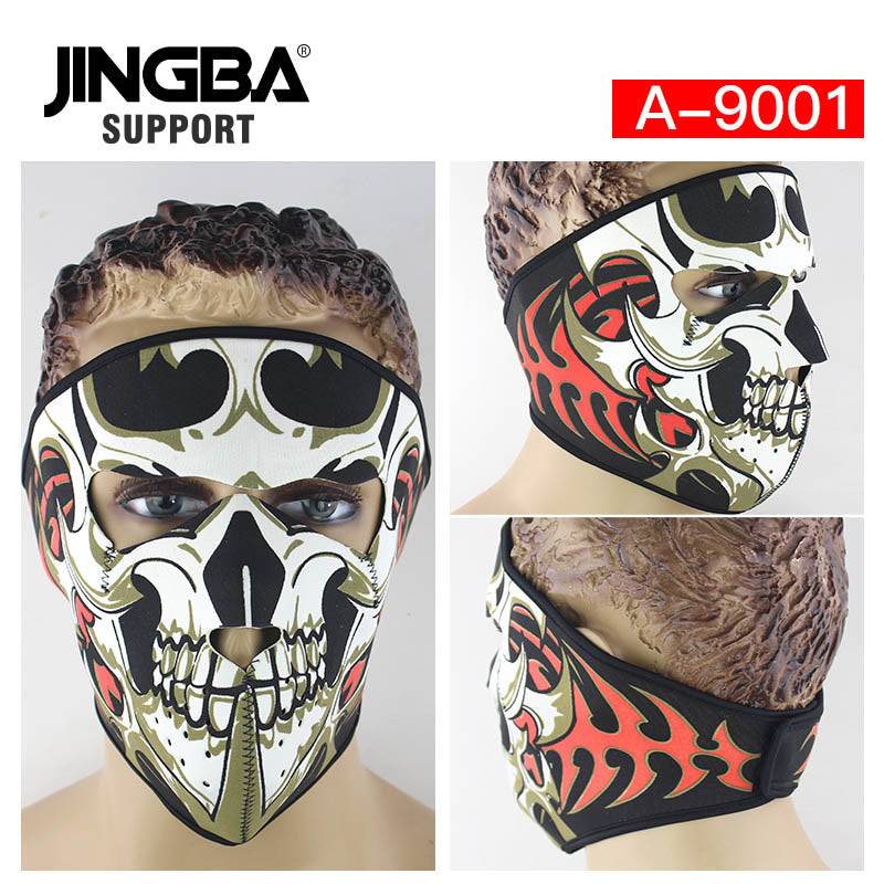 Windproof Full Face Tactical Facemask for Sports, Motorcycling, Halloween