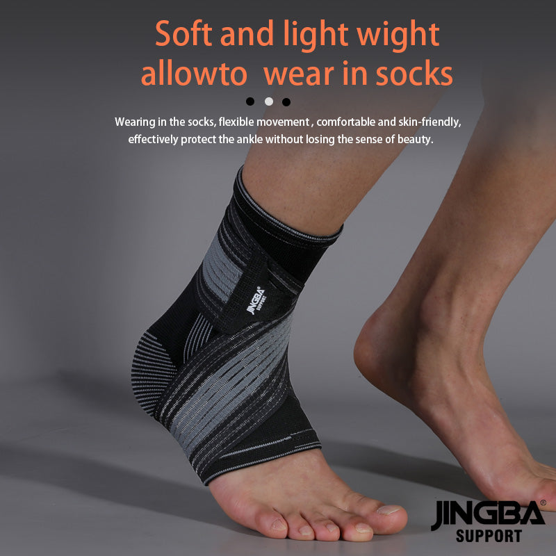 Tobillera con soporte para el talón: alivia los esguinces y el dolor del talón, con soporte para el pie