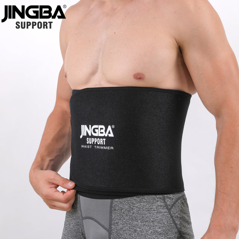 JINGBA SUPPORT 6308 Ceinture anti-transpiration unisexe en néoprène pour soutien de la taille et du dos