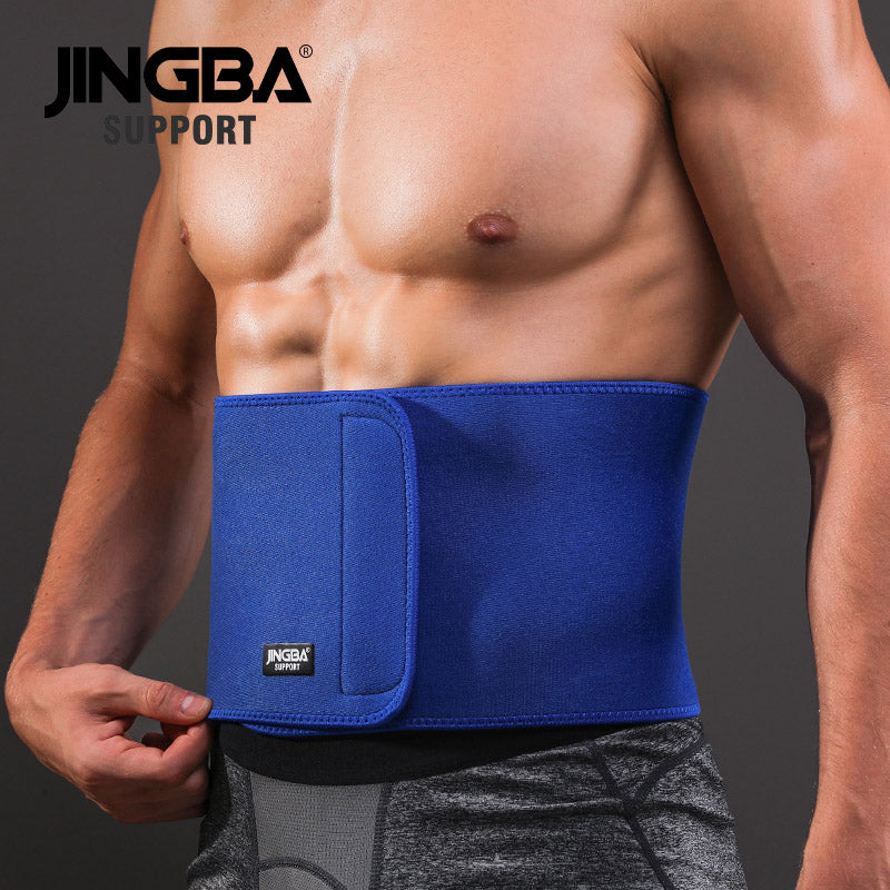 JINGBA SUPPORT 0308 néoprène taille soutien sport protecteur Fitness sueur ceinture soutien lombaire hommes femmes protection musculaire