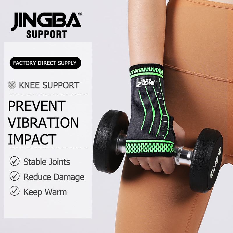 JINGBA SUPPORT 6027 Compression médicale pour le canal carpien et le soulagement de la douleur au poignet Manchons de soutien du poignet pour hommes et femmes