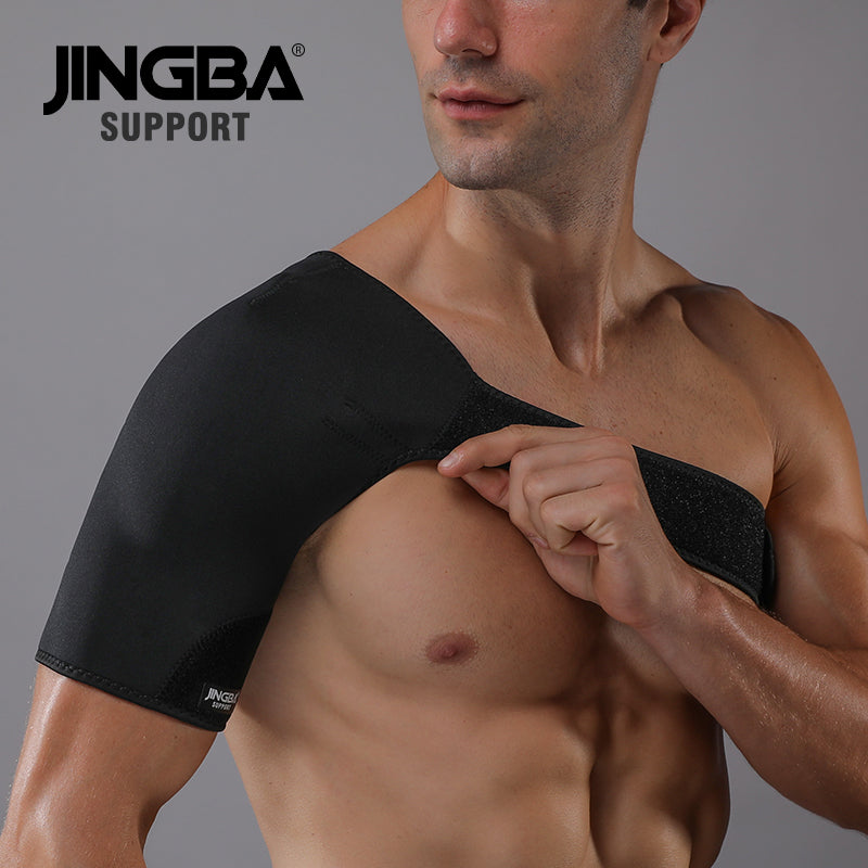 JINGBA SUPPORT 0108 ceinture de soutien d'épaule élastique en néoprène sangle arrière pour la correction de la fixation de l'orthèse de la clavicule de gymnastique