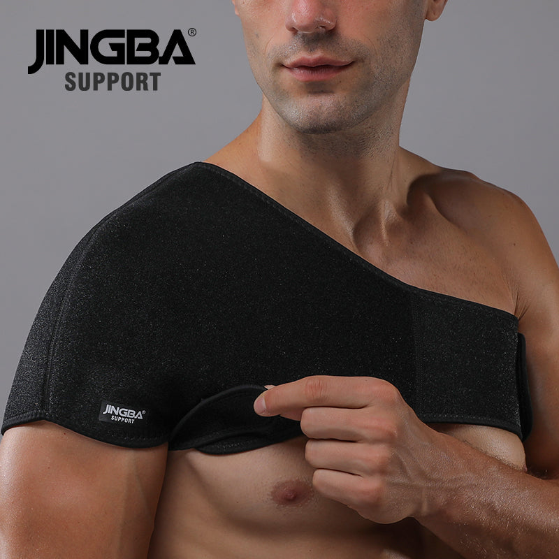 JINGBA SUPPORT 9138 Réglable Stretch Néoprène Épaule Brace Soutien dos clavicule Santé Sangle Logo Personnalisé