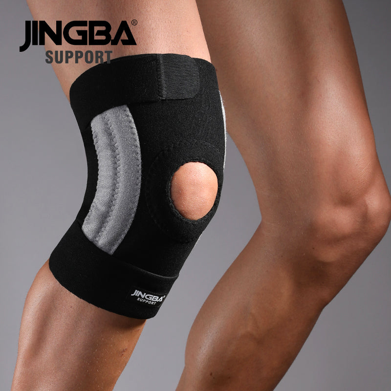 JINGBA SUPPORT 3038 Genouillère réglable pour le sport avec bandage - Volley-ball, Basketball, Fitness Genouillère Protecteur