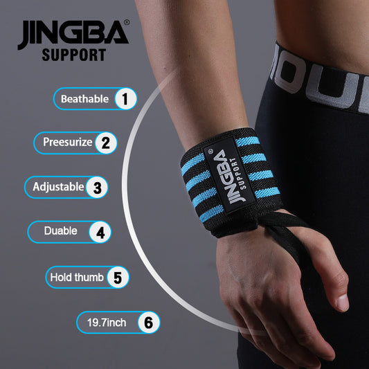 JINGBA SUPPORT 7324 compression confortable Convient aux deux mains attelle de poignet respirante multicolore