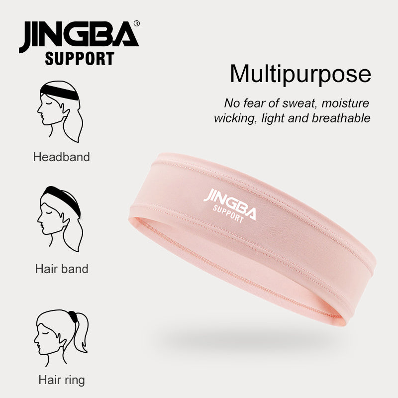 JINGBA SUPPORT 4155 Bandeau bandeau unisexe pour le sport, la course, le cyclisme, le yoga, le fitness