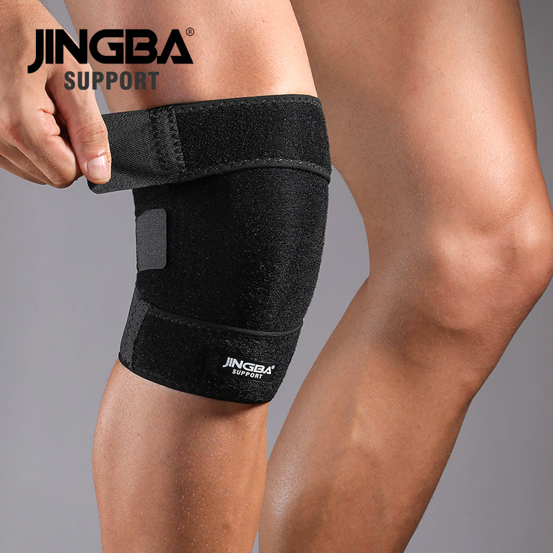 JINGBA SUPPORT 8038 Genouillère en néoprène pour la protection des sports de volley-ball et de basket-ball