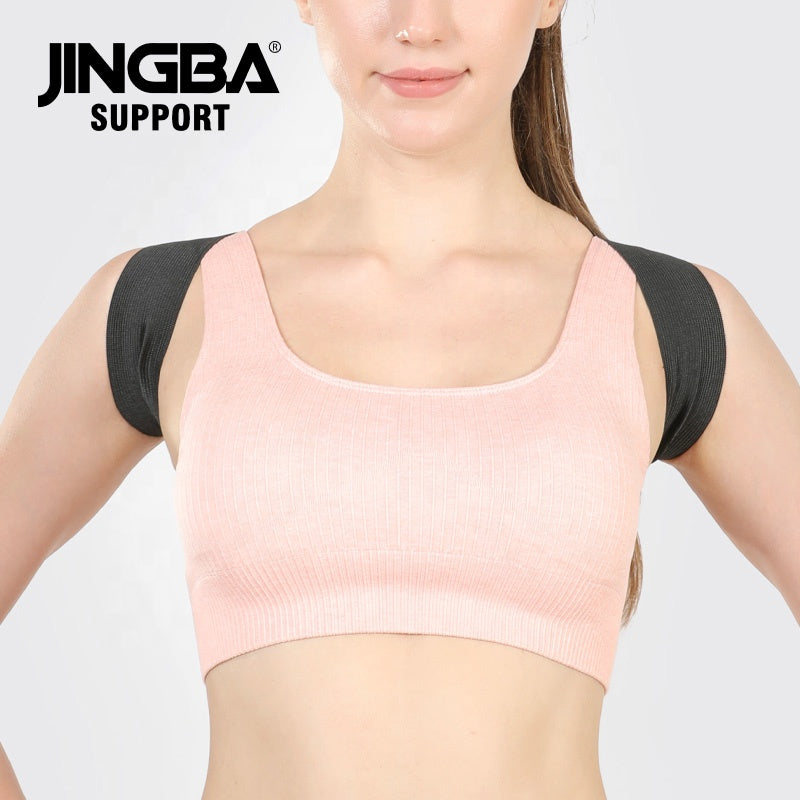 JINGBA SUPPORT 3202 correcteur de Posture d'épaule à haute élasticité clavicule dos lisseur soutien lombaire