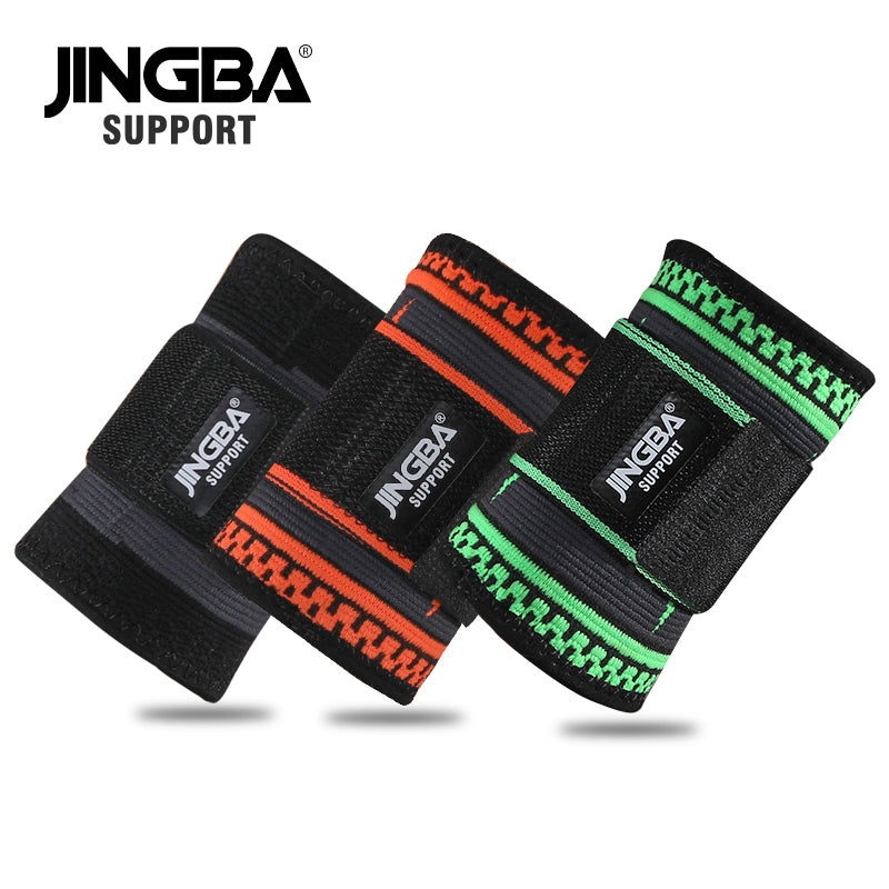 JINGBA SUPPORT 5017 Bracelet en nylon réglable Protège-poignets de sport à pression libre Attelle de poignet à main de compression