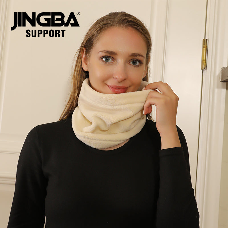 JINGBA SUPPORT 6255 unisexe multi-fonctionnel polaire chaud coupe-vent de velours tour de cou bandeau masque protecteur d'oreille