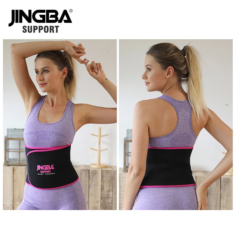 JINGBA SUPPORT 6308 Ceinture anti-transpiration unisexe en néoprène pour soutien de la taille et du dos