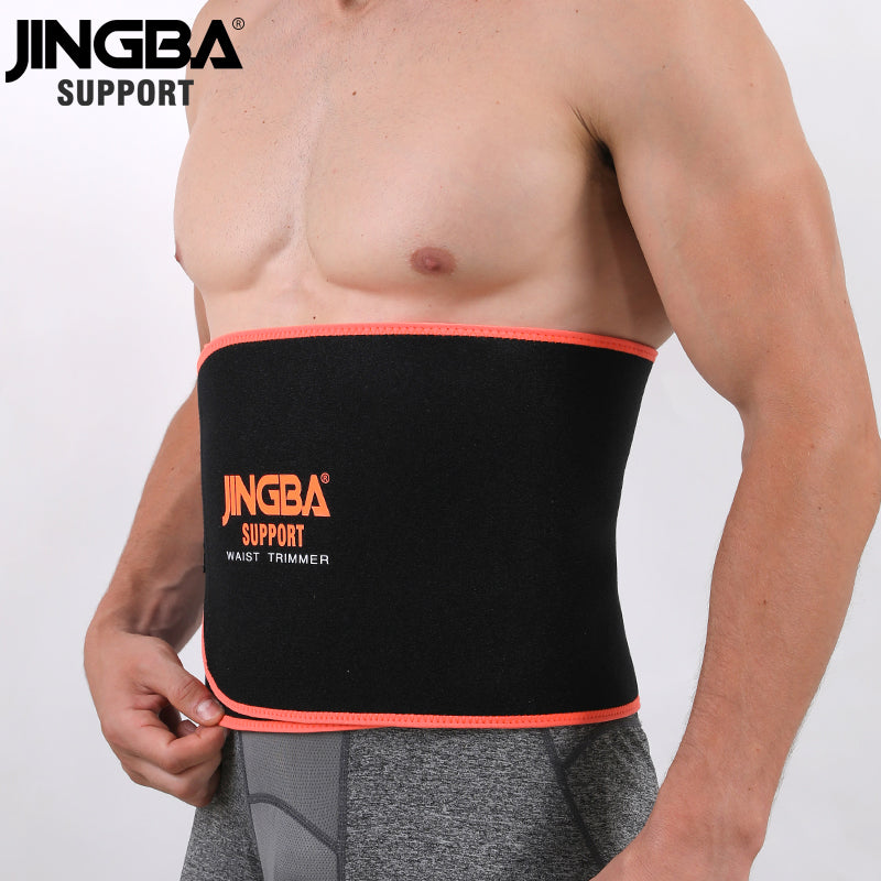 JINGBA SUPPORT 6308 Ceinture anti-transpiration unisexe en néoprène pour soutien de la taille et du dos