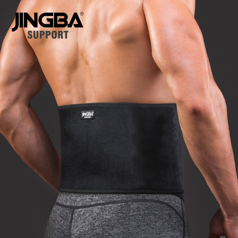 JINGBA SUPPORT 0308 néoprène taille soutien sport protecteur Fitness sueur ceinture soutien lombaire hommes femmes protection musculaire