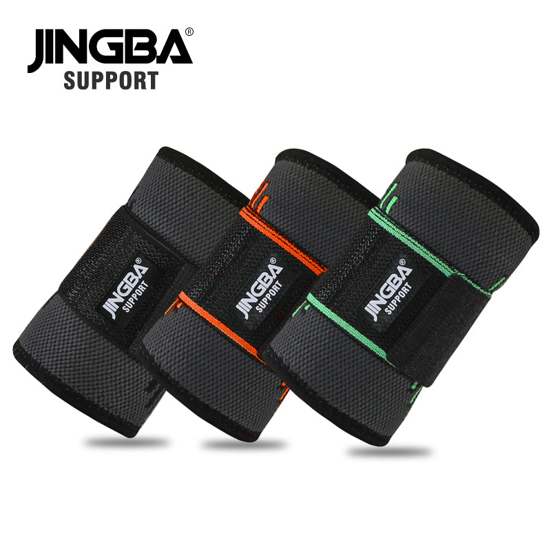 JINGBA SUPPORT 0117 Nylon Spandex Poignet Support Élastique Gym Poignet Compression Poignet Wrap Attelle De Poignet