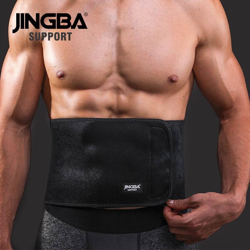 JINGBA SUPPORT 0308 néoprène taille soutien sport protecteur Fitness sueur ceinture soutien lombaire hommes femmes protection musculaire