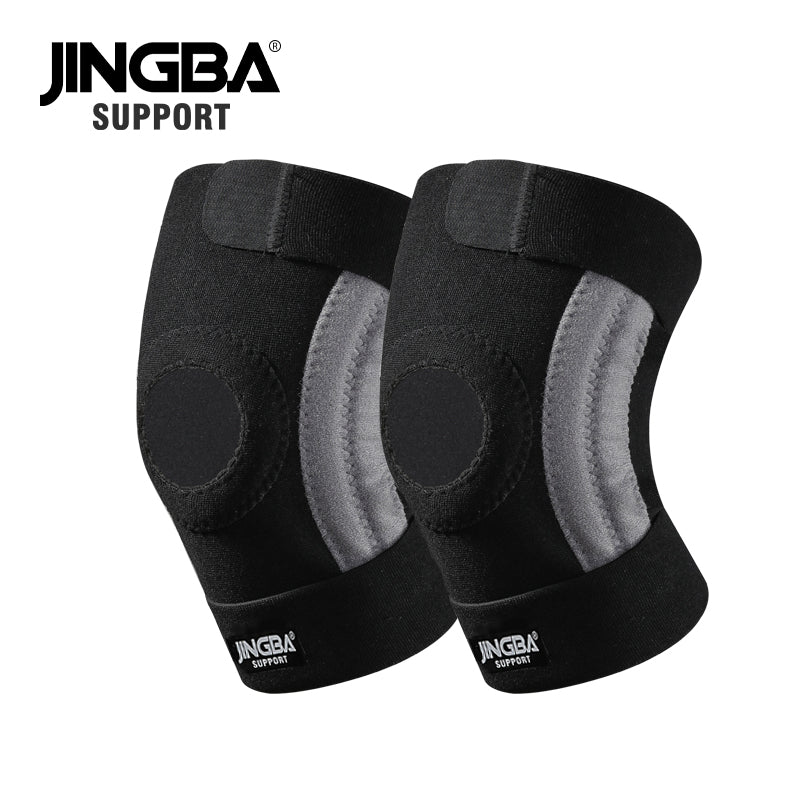 JINGBA SUPPORT 3038 Genouillère réglable pour le sport avec bandage - Volley-ball, Basketball, Fitness Genouillère Protecteur