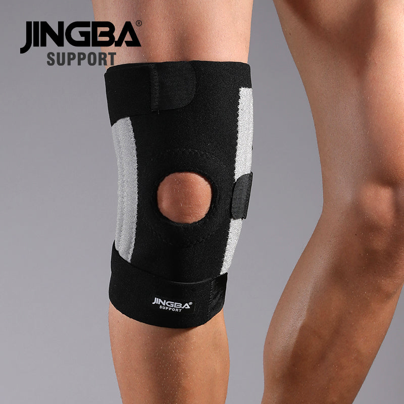 JINGBA SUPPORT 3038 Genouillère réglable pour le sport avec bandage - Volley-ball, Basketball, Fitness Genouillère Protecteur