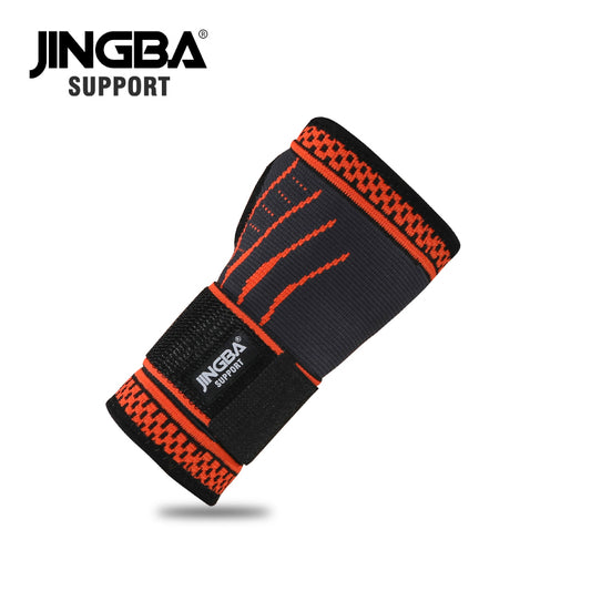 JINGBASUPPORT 5027B Élastique Poignet Brace Manches Nylon Sport Bandage Gym Soutien Main Wraps Haltérophilie bracelets
